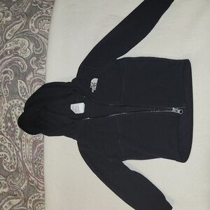 The North Face Kids Black Zip-Up Fleece